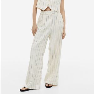 H&M Linen Blend Pants